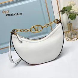 9A designer bag women channel hobo bag handbag high quality Genuine Leather bag Chain bags fashion with trendy Underarm half moon bag -V free shipping 668