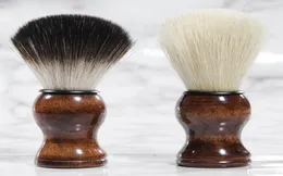 Wysokiej jakości pędzel do golenia borsuka przenośna broda broda twarz czyszczenie brody mężczyźni golenie szczotka do czyszczenia narzędzia do czyszczenia 7708181