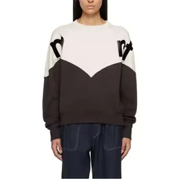 Sweatshirts 23aw Isabels Marants Black Gri Houston Sweater Yeni Isabel Marant Kadın Desigenr Moda Pamuk Sweatshirt