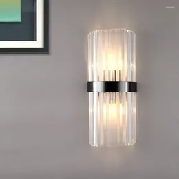 Lampada da parete di lusso moderna oro luce illuminazione per interni Sconce Home Decor per soggiorno camera da letto comodino scale