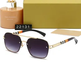 Designer Sunglasses For Men Women Fashion Letters With Original Box Metal Frame Ultraviolet-proof Summer Driving Vacation B22131