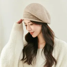 Береты, женская шляпа художника, зимняя элегантная винтажная французская художница, мягкий теплый ветрозащитный женский головной убор