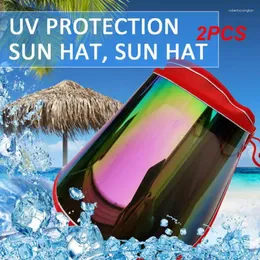 Cykelkapslar 2st Safety Full Face Shield Protective Clear Anti-dimma Mask Screen Dammtätad vuxen utomhus