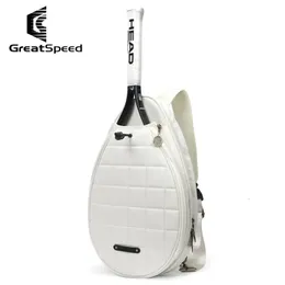 GREATSPEED Quattro Slam Borse da tennis Badminton Pickleball Una spalla Uomo e donna Coreano Bambini Giovani Adulti 240104