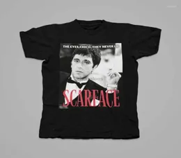 Men039s T-Shirts Unisex Rundhalsausschnitt Scarface Tony Montana Zitat Vintage T-Shirt Geburtstagsgeschenk2146499