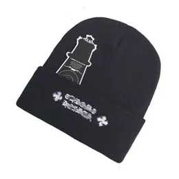 Шляпы Дизайнерская шапочка BrandCH Шапка Кепка Casquette Женская Роскошная санскритская мужская и женская головные уборы Женские вязаные уличные шапки Женская шерсть Кашемир GE8V