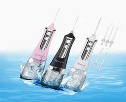 Doustny irygator elektryczny woda dentystyczna zęby zęby wybielanie 350 ml zbiornik wodny wodoodporne zęby Czyszczenie wody Pick Drigador Home 21513432