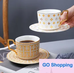 Retro Creative Ceramic Coffee Cup Household Water Cup Mub Garland Cups Latte Breakfast Pucharki Deser