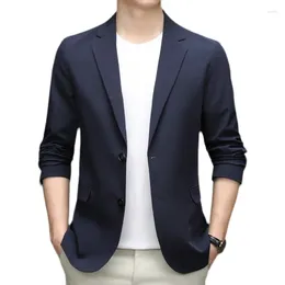Herrenanzüge 2024 Männer Designer Casual Mode Marineblau Slim Fit Party Herren Blazer Suite Jacke Elegante Kleidung 4XL