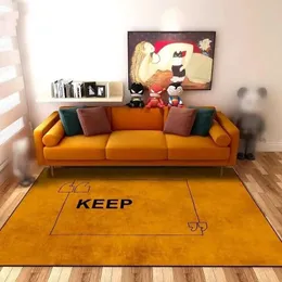 Tappeti Tappeti KEEP RUG Erba Stilista Tappeto Soggiorno Camera da letto Scarpa da uomo Parete Tendenza Comodino Materasso Grigio Tappeto moderno Tappetino 80 * 1