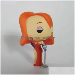 Figuras de brinquedo de ação Pop Jessica Rabbit 104 Pingente Feito à mão T230607 Drop Delivery Brinquedos Presentes Dh15M