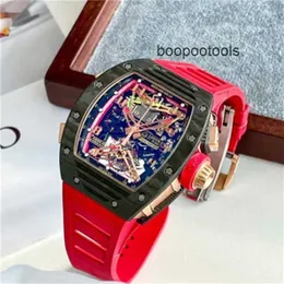 RichardMiler Uomo Orologi svizzeri di lusso Orologi da polso meccanici RichardMiler RM5001 Side Golden Lotus Racing Edizione limitata NTPT Tourbillon Moda uomo L