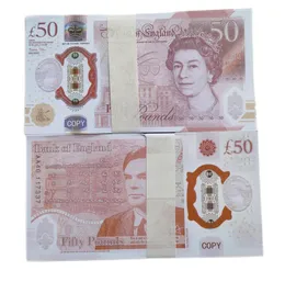 기타 축제 파티 소모품 소품 돈 사본 지폐 가짜 장난감 영국 파운드 gbp British10 20 50 EUR 기념 티켓 가짜 빌릿 otvzy