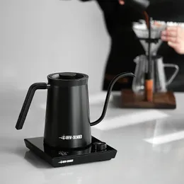 MHW3BOMBER Intelligenter elektrischer Kaffeekessel mit präziser Temperaturregelung, Schwanenhals-Wasserkocher zum Übergießen für zu Hause, Barista-Zubehör 240104