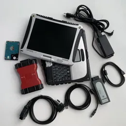 Full Chip 6154 O-23.01 Engineering 17 and VCM2 V129 IDS Diagnostic Tool Multi-Languages with CF19 I5 4G laptop HDD soft-ware installed well