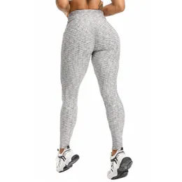 Spodnie damskie kobiety Wysokie spodnie talia prosto do jogi pilates sportowy zapalone legginsy zz zz