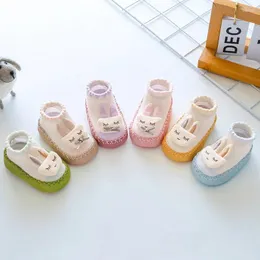 First Walkers Four Seasons General Korean Cartoon Cute Multi-color Baby Floor Socks Soft Feet 0-2 Years Old Boys And Girls Toddler Shoes