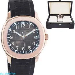 Pateksphilipes Aquanaut Watches Men's Luxury Wristwatch MINT 5167R Rose Gold Brown 40mm Tropical Automatic Mechanical Watch FUNYQ