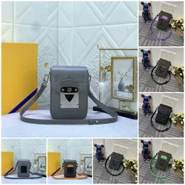 Kadınlar S-Lock dikey giyilebilir cüzdan messenger çantası kabartmalı deri crossbody için erkekler için deri crossbody for moger çantaları crossbody omuz mini telefon deri çanta