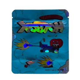 35G Ziplock Torbaları Buzlama Packs 420 Ambalaj Özel Fermuarı Stand Mylar Bag FMXRA