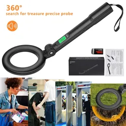 DM3004A Professional LED Metal Detector Handheld Pinpointer with Alarm Scanner Security Checker Gold Finder Metal Detect Tools 240105