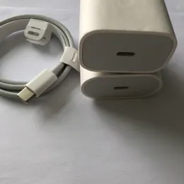 20W USB Tipo C Carregamento rápido com cabo Tipo C Carregador rápido para iPhone Samsung Huawei Adaptador de energia Carga rápida EUA Plug UE Carregadores de parede domésticos