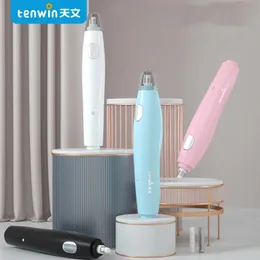 Tenwin Electric Eraser Kawaii قابلة للإعادة شحن قلم مطاطي لطيف لمكتب المدرسة رسم القرطاسية 240105