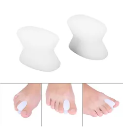 1Pair Big Toe Separator Silicone Toes Bunion Fingers Splint Thumb Protector Adjuster Halx Valgus Guard Orthopedic Foot Massage6221314