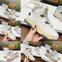 Designer sapatos casuais mulheres alta superior angustiado efeito tênis rendas tênis de couro moda sapatos de basquete tecido branco sapatos esportivos tamanho