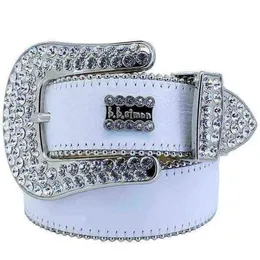 Accessoires Designergürtel BB Simon Gürtel für Männer Frauen glänzender Diamantgürtel weiß Cintura Uomo BoosLuxuryGoods 7000185i