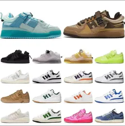 Designer Casual Shoes Forum 84 Low Sneakers Bad Bunny Men Women 84S Trainer Back to School Yoyogi Park Suede Leather Easter Egg Low Brown Designer Sneakers Trainer Trainer