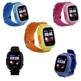 Watches GPS Children's Smart Watch Phone Watch Smartwatch för barn SOS Call Location Device Tracker Smart Watch for iOS Android