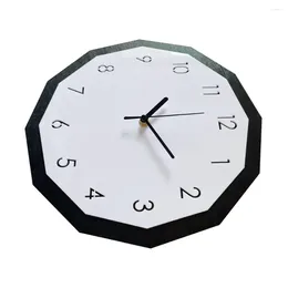 Wall Clocks Sports Silent Clock Office Rustic Acrylic Decorative For Living Room