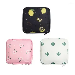 Storage Bags Large Capacity Tampon Bag Sanitary Pad Women Ladies Napkin Cosmetic Holder Drop