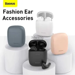 Fones de ouvido de telefone celular Baseus W04 Ture Fones de ouvido sem fio TWS Bluetooth 5.0 Fone de ouvido com redução de ruído Fone de ouvido de voz Mini verdadeiros fones de ouvido sem fio YQ240105