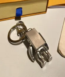 Robot Keychains rostfritt stål astronaut nyckelhållare brun halsband bil nyckelkedja ringhållare spänne nyckelchain designer älskare bil 9803139