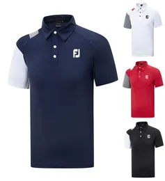 Abbigliamento da golf Uomo Sport Tempo libero Outdoor Traspirante Asciugatura rapida Maglietta estiva Polo Maniche corte 2207125931079