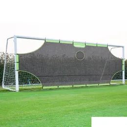 Balls Foldable Soccer Goal Target Netswith 5 Scoring Zones Extrasturdy Portable Foorball Practice Gate For Children Training Drop De Dh5Yt