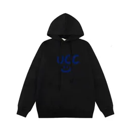 23 Büyük Boyutlu Erkek Hoodie Tasarımcı UCC Pure Pamuk Sonbahar ve Kış Yeni Klasik Klasik Gevşek Gevşek Moda Çok yönlü UCC Kapşonlu Uzun Kollu Unisex Giyim 8I4on