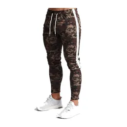 Calças calças joggers homens camuflagem agasalho moletom deporte fiess calças masculinas casual magro pantalon esporte treino lápis pant