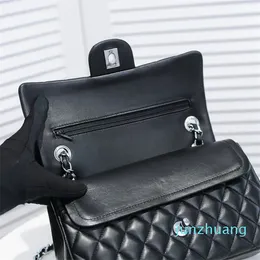 Designer Handväska axelkedjans påse Koppling klaff Totes plånbok Kontrollera gitterväska bokstäver solida hasp ränder kvinnor handväskor