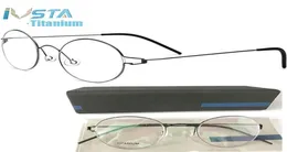 IVSTA Screwless Eyewear Titanbrille Herren 98607 mit Logo-Box Rezept Damen Rund Myopie Optischer Rahmen Dänemark Koreanisch18923862