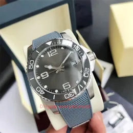 Luxury herrklockor 41mm 8215 rörelse automatisk mekanisk klocka 316l rostfritt stål superkvalitet vattentät gd fabriksgjorda keramiska armbandsur-h