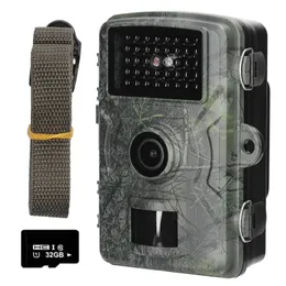 16MP 1080p Portable Taking Trail Camera Outdoor Huntings Animal Observation Monitoring PO Video IP66 Waterproof 240104