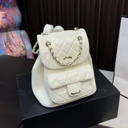 Vintage mini kadınlar sırt çantası altın yazı lüks el çantası klasik crossbody omuz çantası ayarlanabilir zincir tasarımcı cüzdan sevimli flep cara cüzdanı pochette sacoche