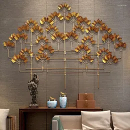 Figurki dekoracyjne trójwymiarowa gałąź żelazna dekoracja ściany w południowo-wschodniej azjatyckiej projektant kreatywnych dekoracji wnętrz restauracji