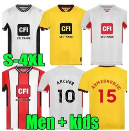 23 24 SHEFFIELD PROMOTION third soccer jerseys goalkeeper McBURNIE SHARP Sander Berge UNITED John Egan Rhian Brewster Anel Oliver Jayden Bogle football tops