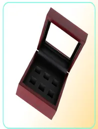 Vitrina de anillos Fine den Cajas de madera 2 3 4 5 6 agujeros para elegir anillos Box4558190