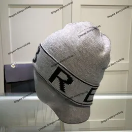 Marca de moda chapéu carta chapéu de lã infantil outono e inverno novo versátil estilo estrangeiro quente malha masculina