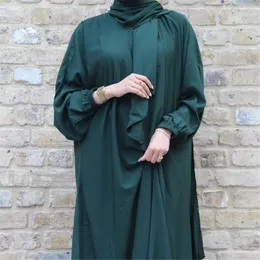 Roupas étnicas Femme Musulman Com Capuz Abaya Muçulmano Oração Vestuário Mulheres Hijab Vestido Islâmico Turquia Robe Dubai Kaftan Abayas Eid Ramadan